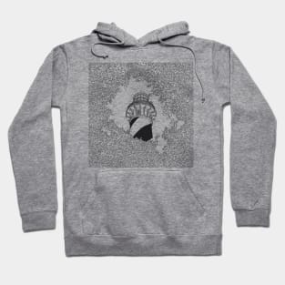 St Augustine Lighthouse - Line Art Hoodie